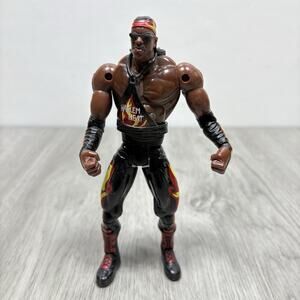 Vintage 1999 Marvel WCW Stevie Ray Harlem Heat Action Figure WWE WWF ECW